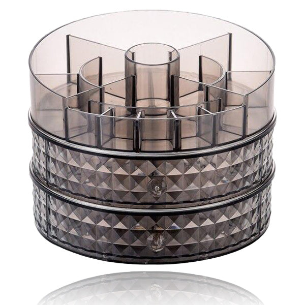 Drehbarer Kosmetik Organizer Rund