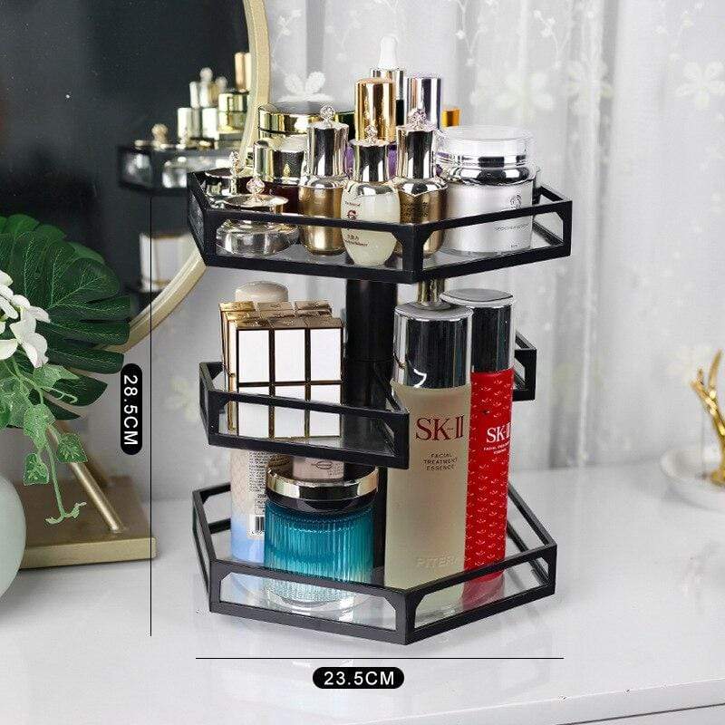 360 Grad Drehbare Make-up Organizer – Bild 7