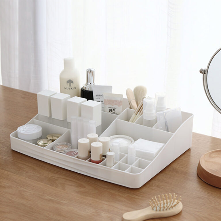 Alternative view of Weißer Kosmetik Organizer