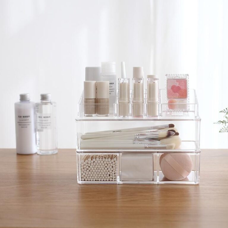 Alternative view of Weißer Acryl Kosmetik Organizer