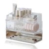 Weißer Acryl Kosmetik Organizer