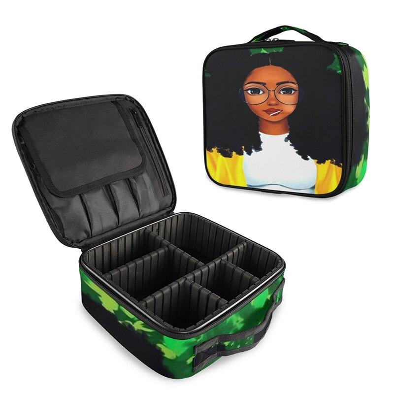 Afro Kosmetiktasche für Make-up Aufbewahrung – Bild 12