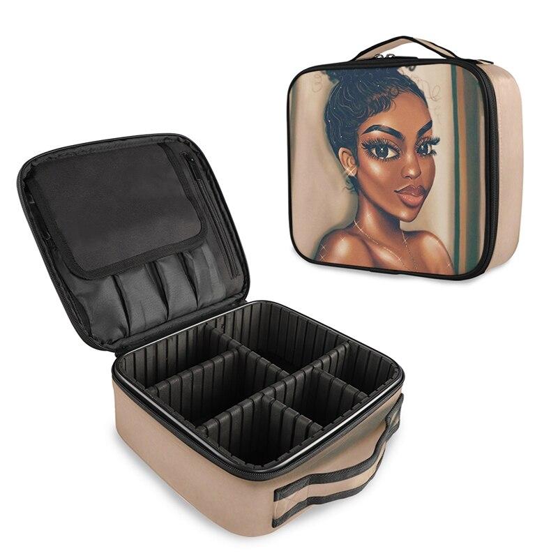 Afro Kosmetiktasche für Make-up Aufbewahrung – Bild 11