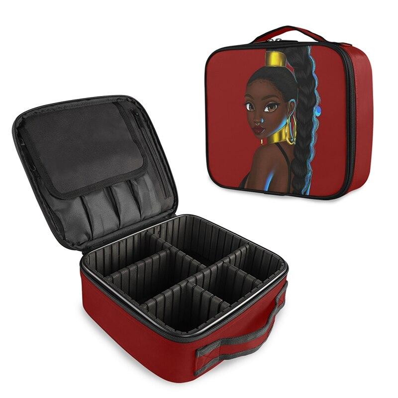 Afro Kosmetiktasche für Make-up Aufbewahrung – Bild 9