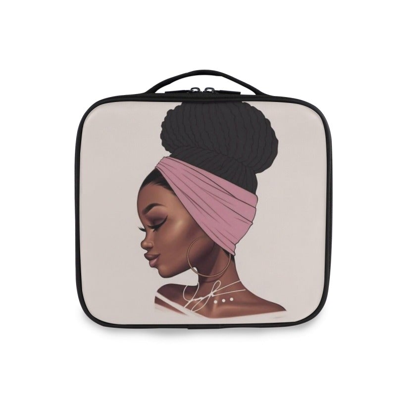 Afro Kosmetiktasche für Make-up Aufbewahrung – Bild 8