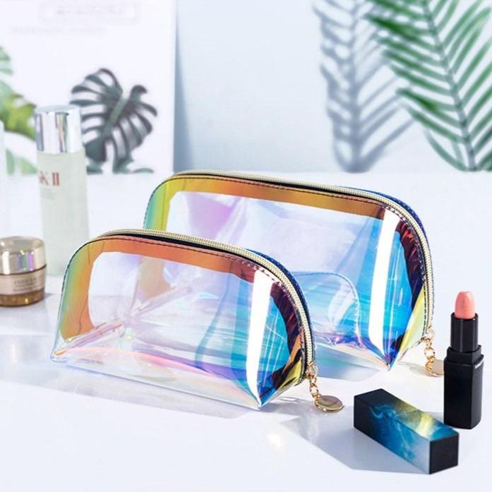 Alternative view of Bunte Transparente Kosmetiktasche