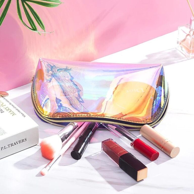 Bunte Transparente Kosmetiktasche