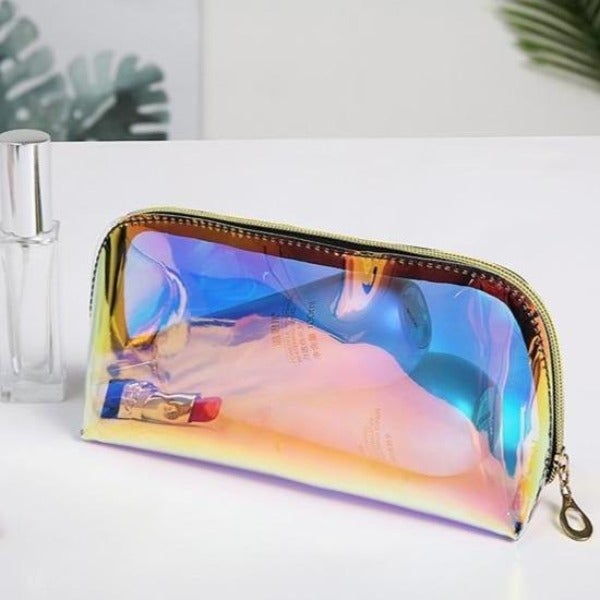 Bunte Transparente Kosmetiktasche – Bild 7
