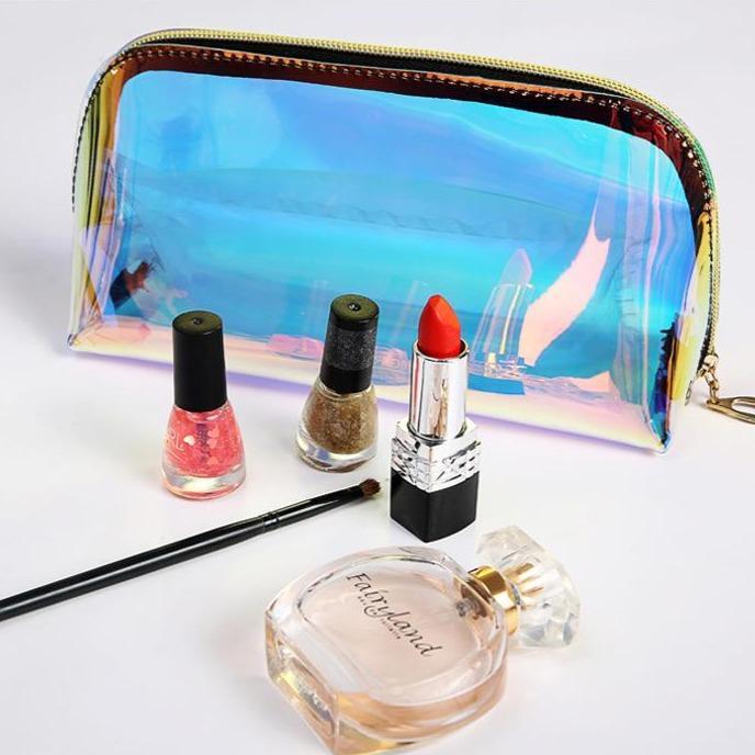 Bunte Transparente Kosmetiktasche – Bild 4