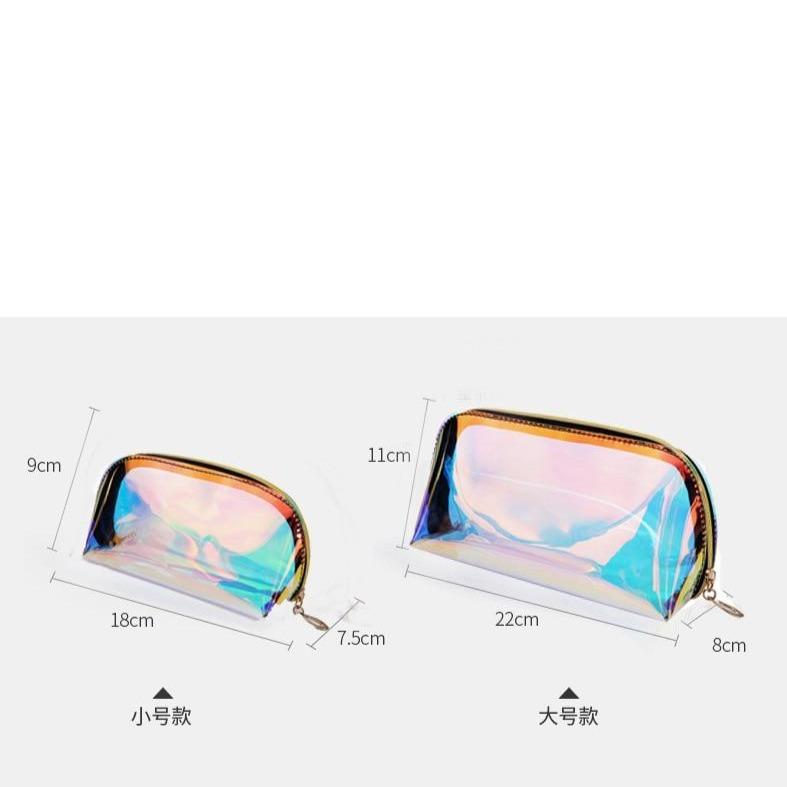 Bunte Transparente Kosmetiktasche – Bild 12