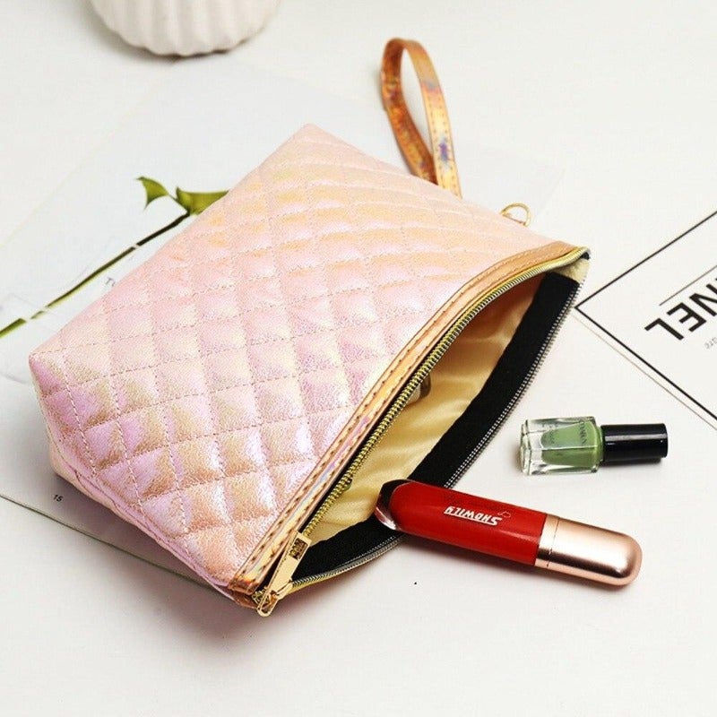 Buntes Gepolsterter Kosmetiktasche – Bild 5