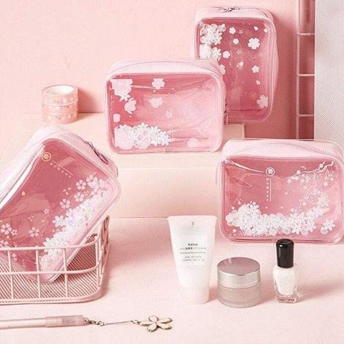 Damen Kosmetiktasche Rosa