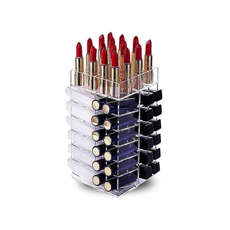 Drehbarer Kosmetik Organizer Schwarz – Bild 2