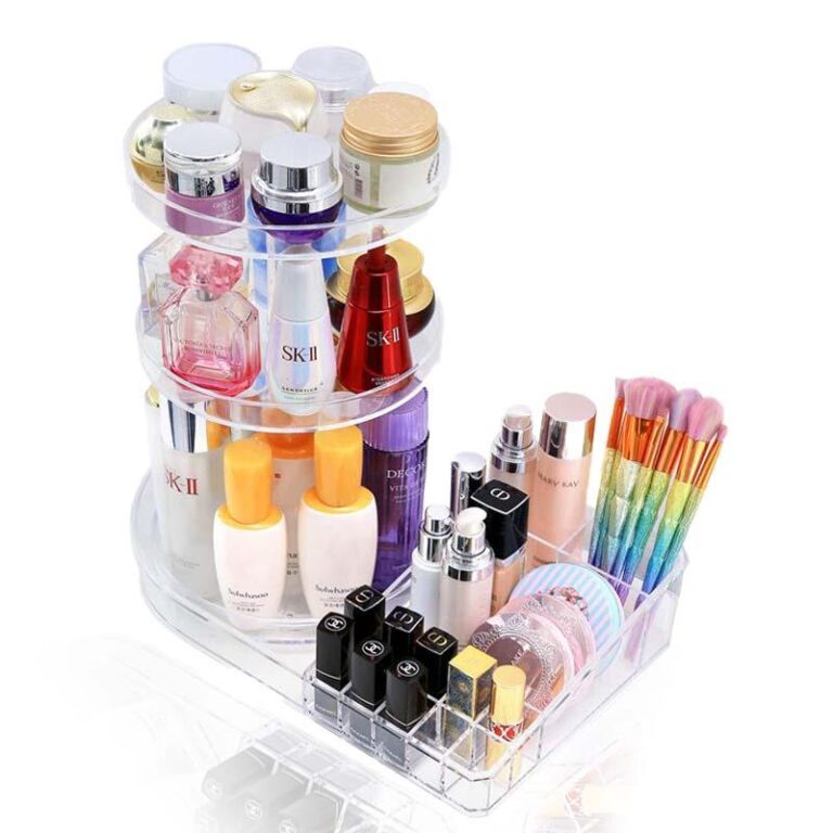 Drehbarer und Transparenter Kosmetik Organizer
