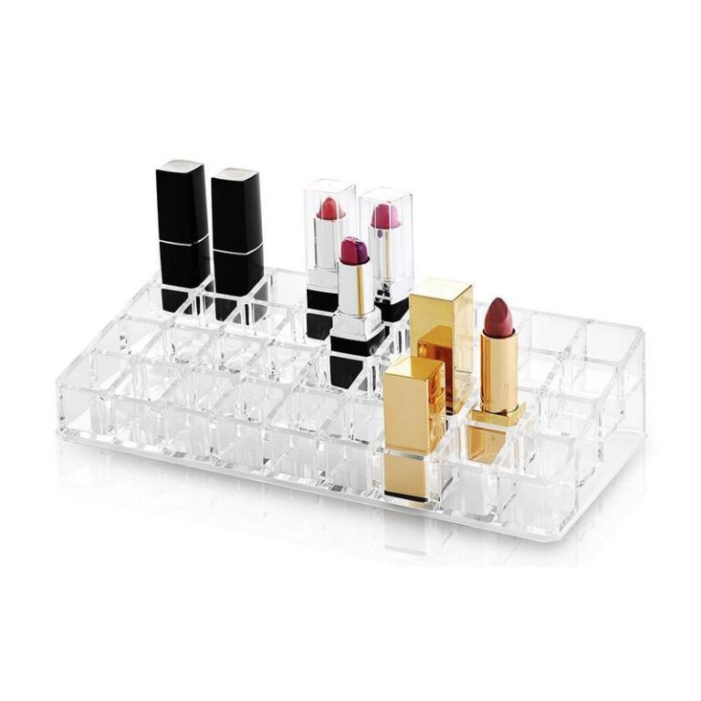 Durchsichtiger Lippenstift Organizer