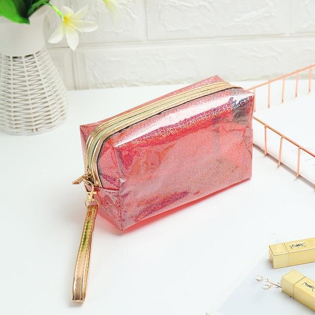 Farbige Transparente Kosmetiktasche