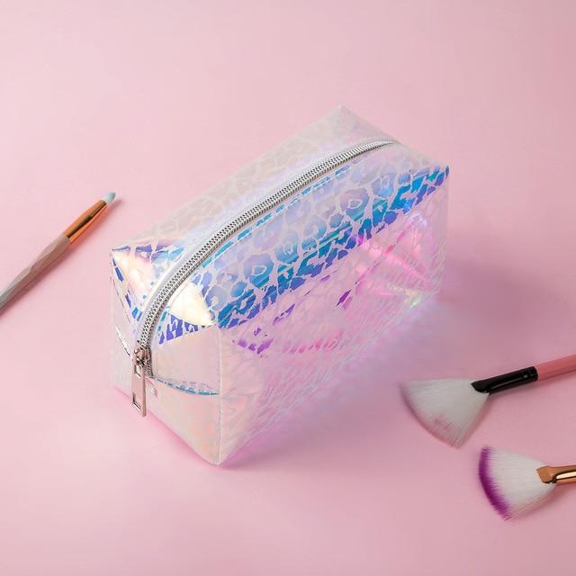 Farbige Transparente Kosmetiktasche – Bild 16