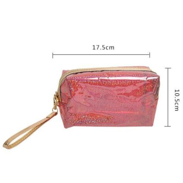 Farbige Transparente Kosmetiktasche – Bild 9
