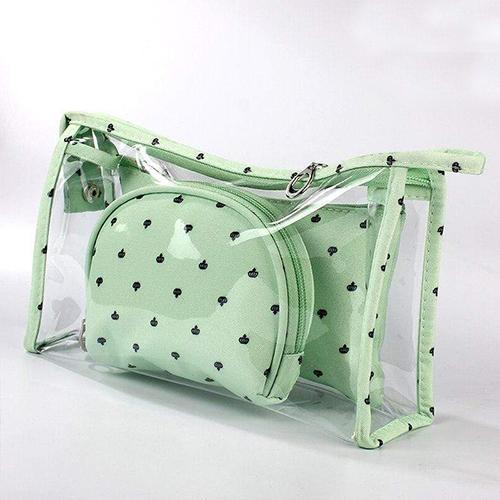 Gepunktete Kosmetiktasche