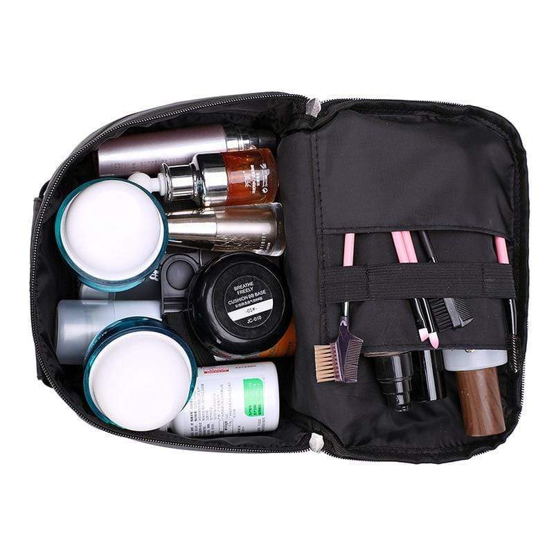 Große Kosmetiktasche Schwarz – Bild 3