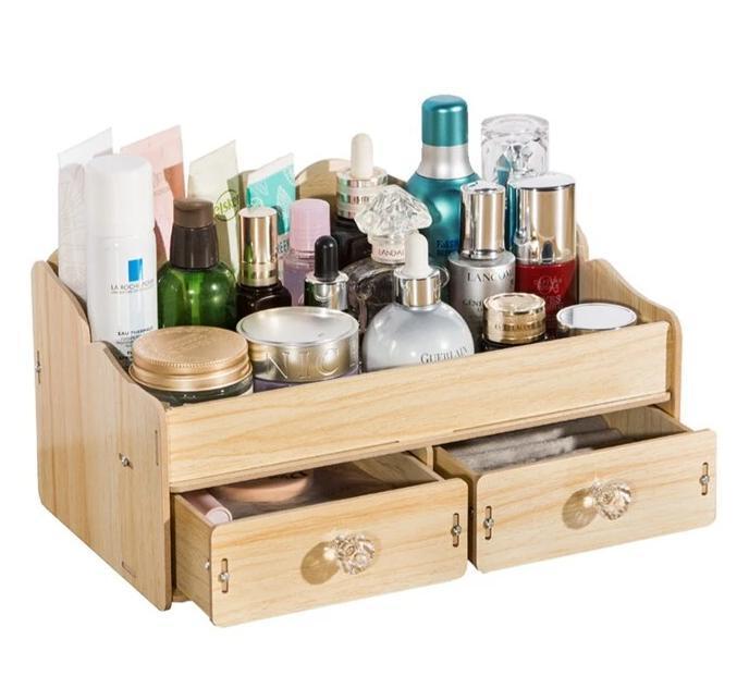 Handgefertigter Kosmetik Organizer