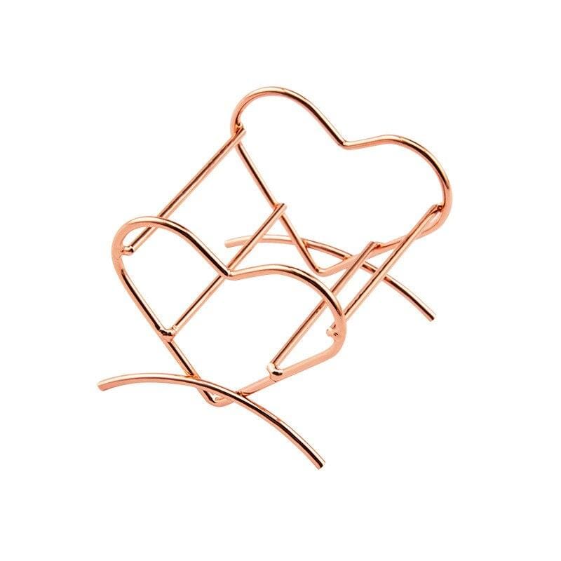 Herzförmiger Beauty Blender Schwammhalter