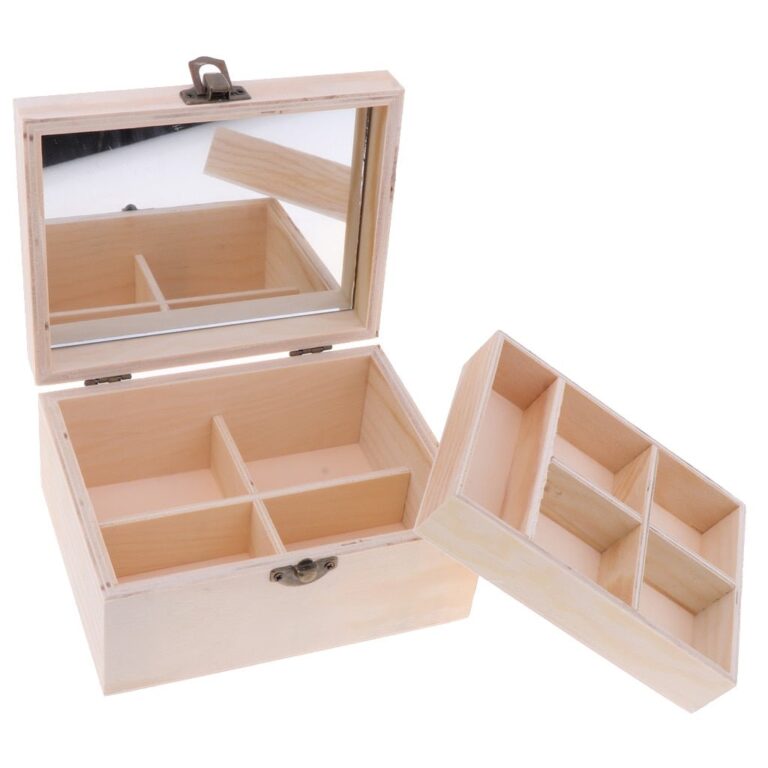 Alternative view of Holz Kosmetik Organizer