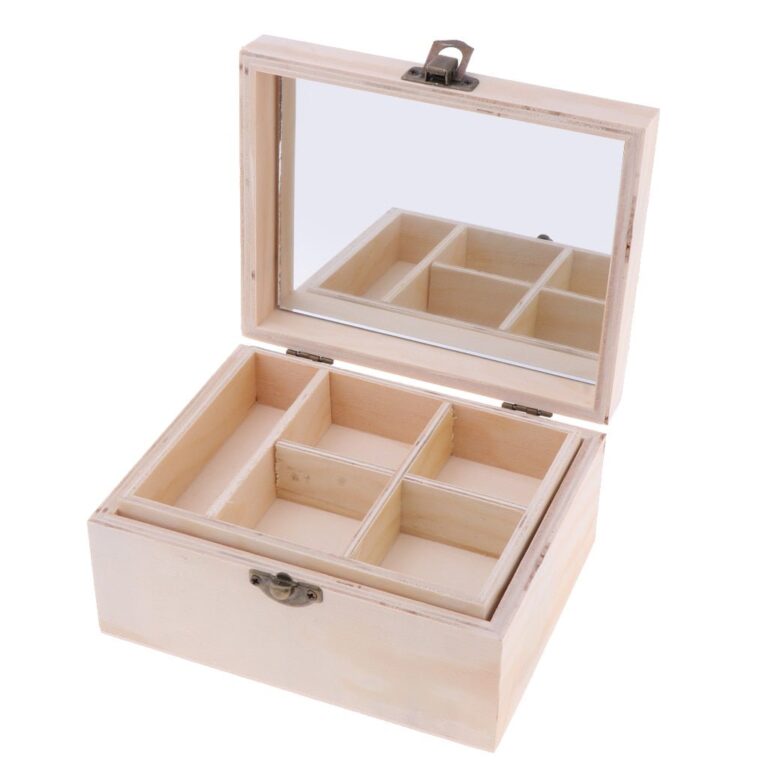 Holz Kosmetik Organizer