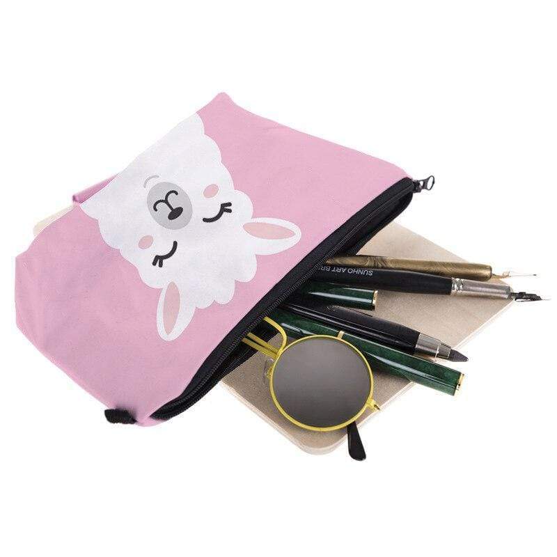 Kawaii Kosmetiktasche Lama – Bild 3