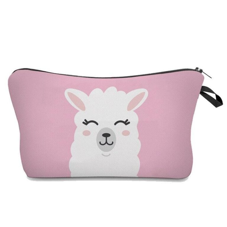 Alternative view of Kawaii Kosmetiktasche Lama