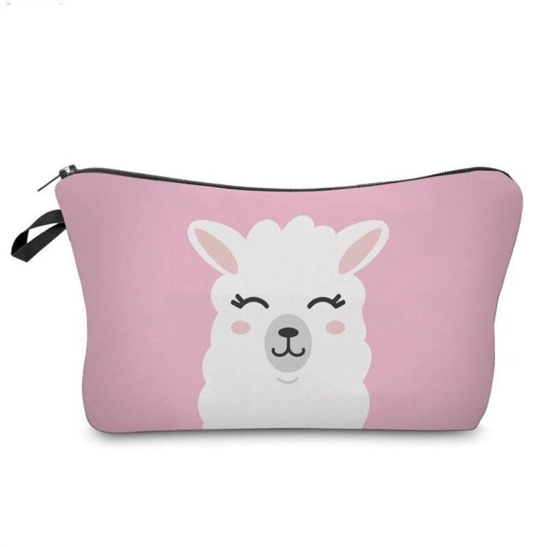 Kawaii Kosmetiktasche Lama