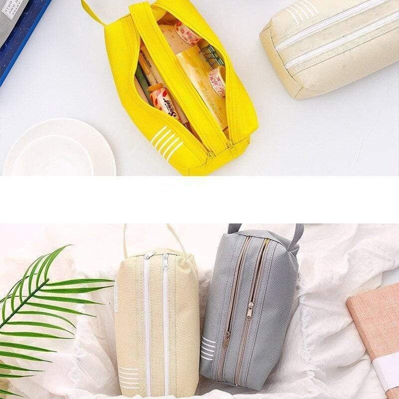 Klassische Pinsel Kosmetiktasche – Bild 5