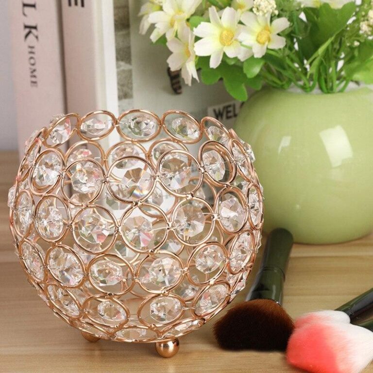 Alternative view of Kleiner Make-up Topf Diamanteffekt