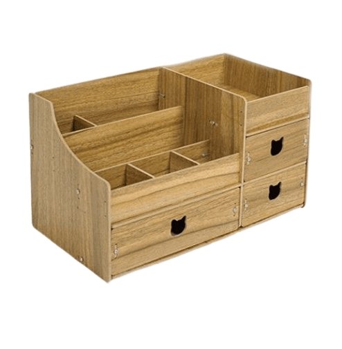 Alternative view of Kosmetik Organizer aus Holz Make-up