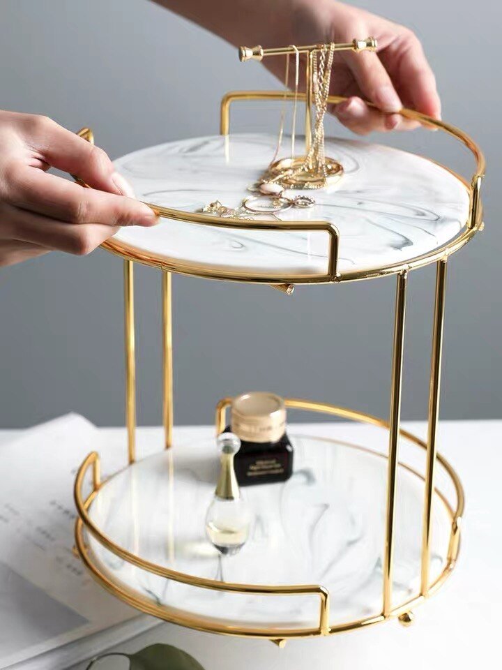 Kosmetik Organizer aus Marmor – Bild 5
