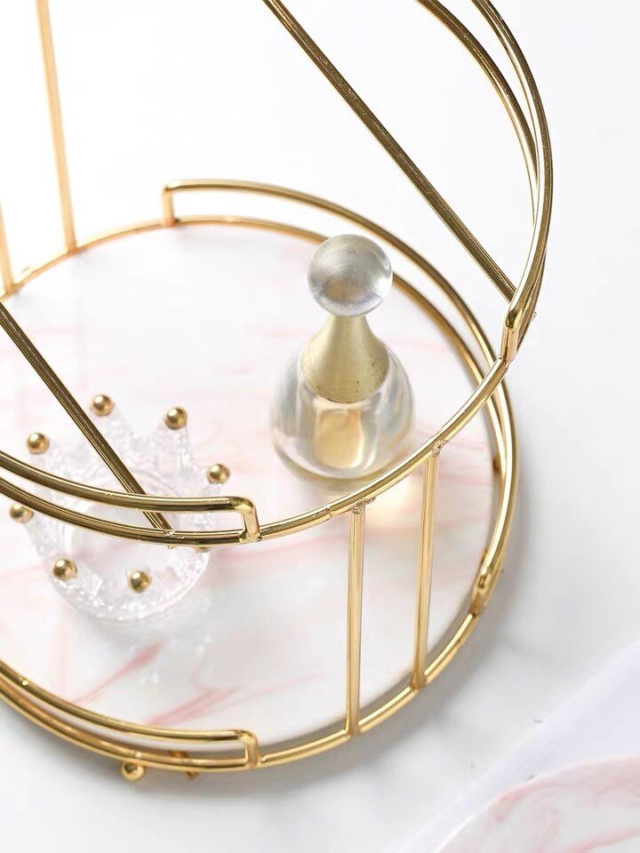 Kosmetik Organizer aus Marmor – Bild 3