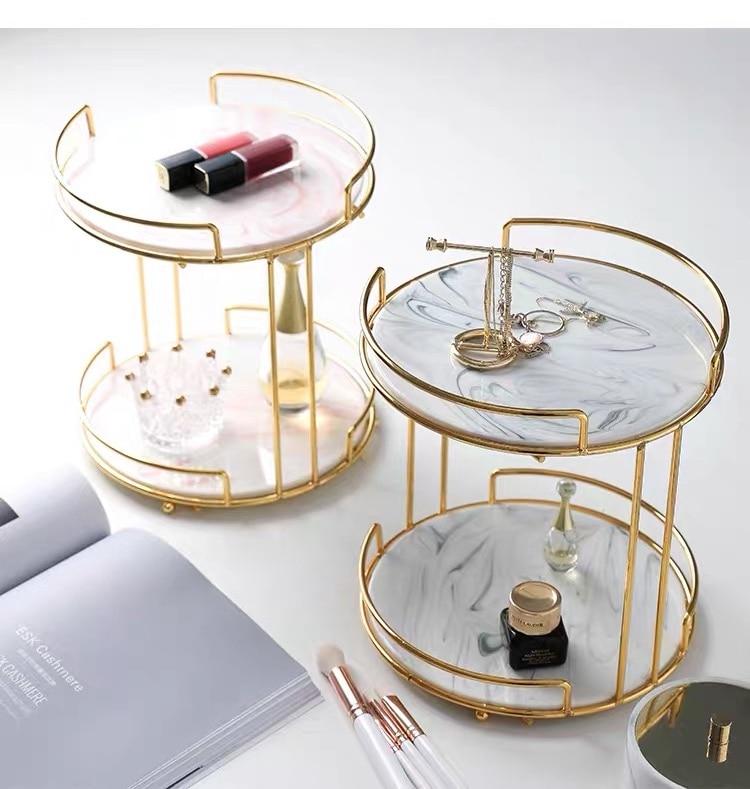 Kosmetik Organizer aus Marmor