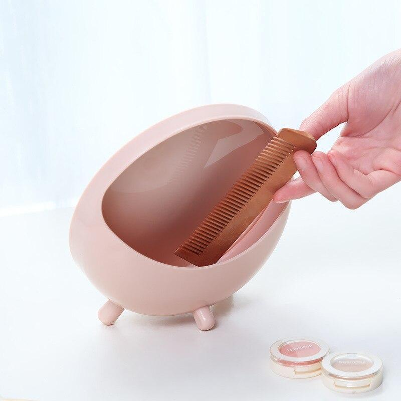 Kosmetik Organizer für Make-up mit Spiegel – Bild 3