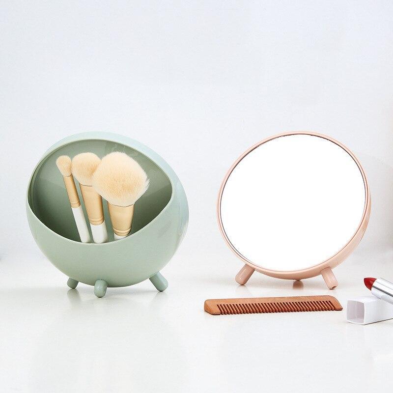 Kosmetik Organizer für Make-up mit Spiegel – Bild 2