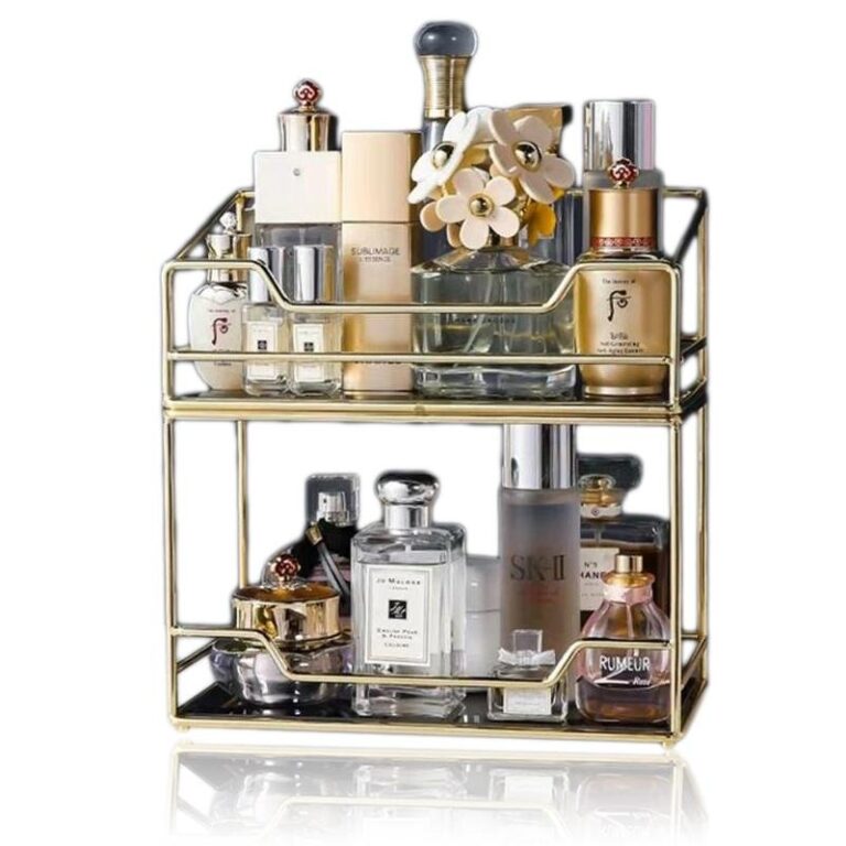Kosmetik Organizer Gold