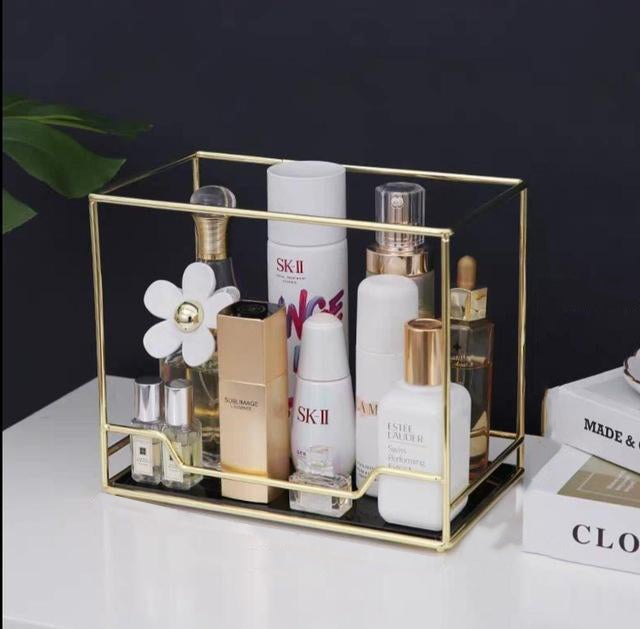 Kosmetik Organizer Gold – Bild 6