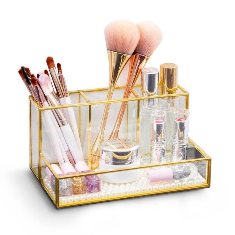 Kosmetik Organizer mit Glasfächern
