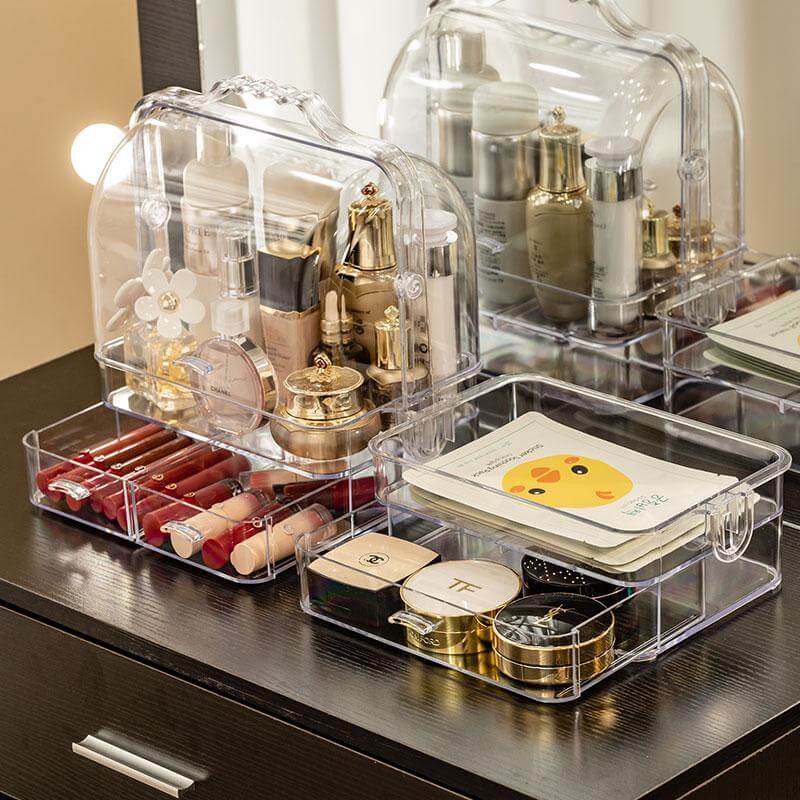 Kosmetik Organizer Transparent – Bild 3