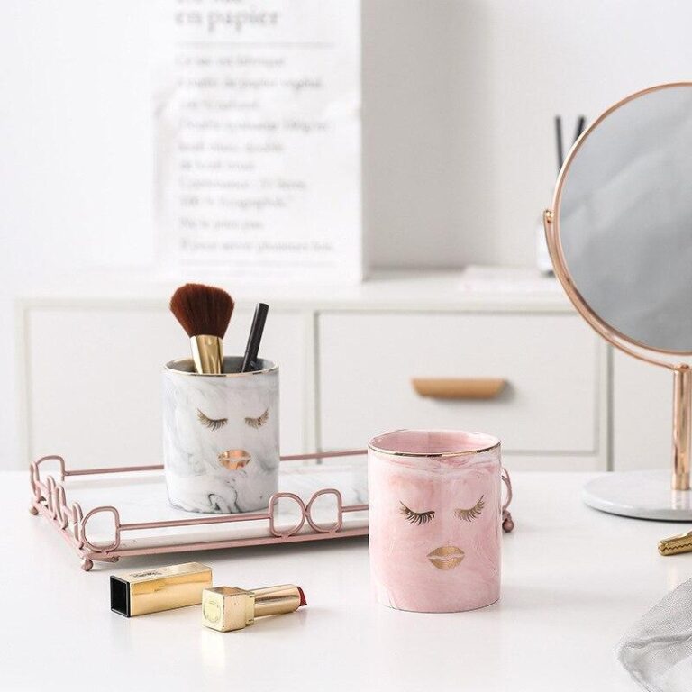 Kosmetik Pinsel Aufbewahrung