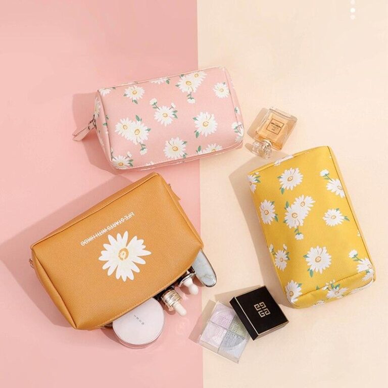 Kosmetiktasche Blumen