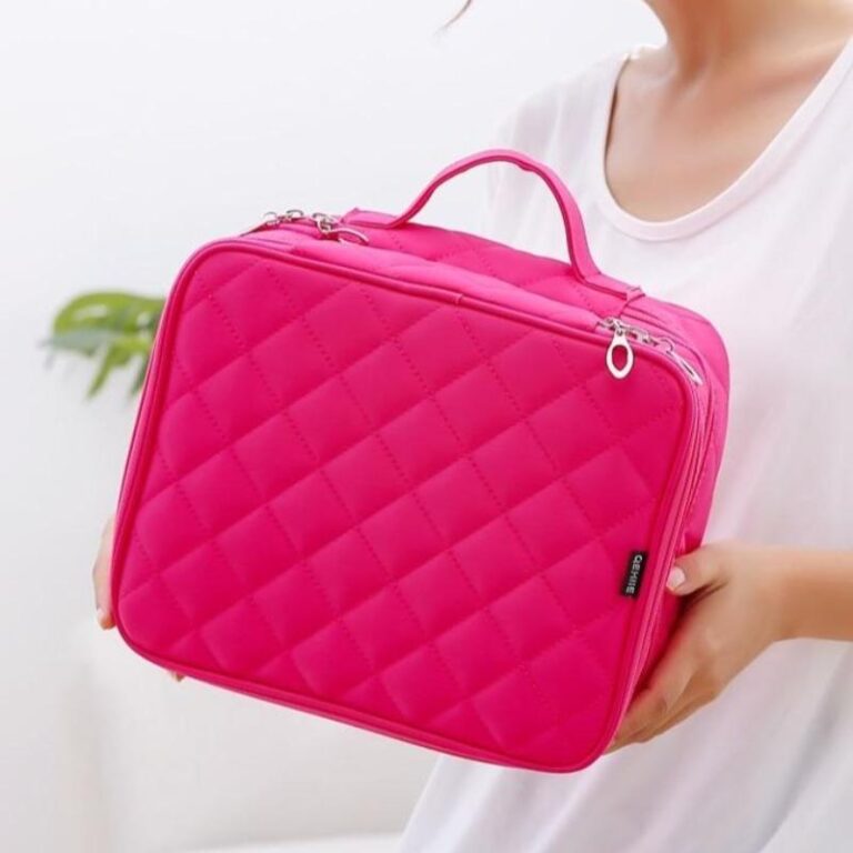 Kosmetiktasche mit 2 Fächern Einluo™
