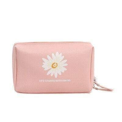 Kosmetiktasche mit Blumenmuster – Bild 8