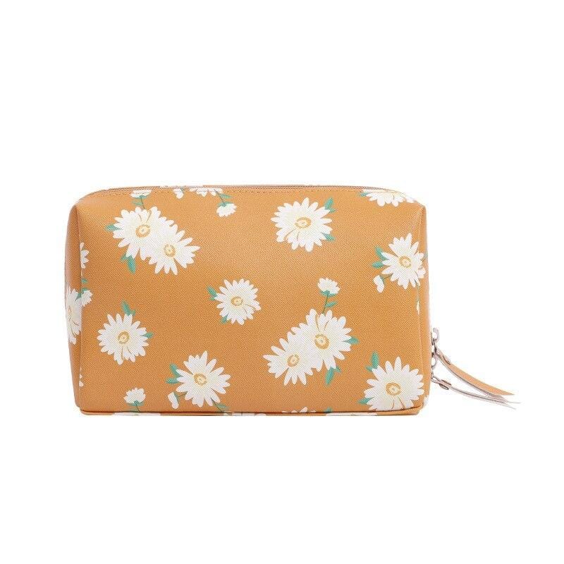 Kosmetiktasche mit Blumenmuster – Bild 6