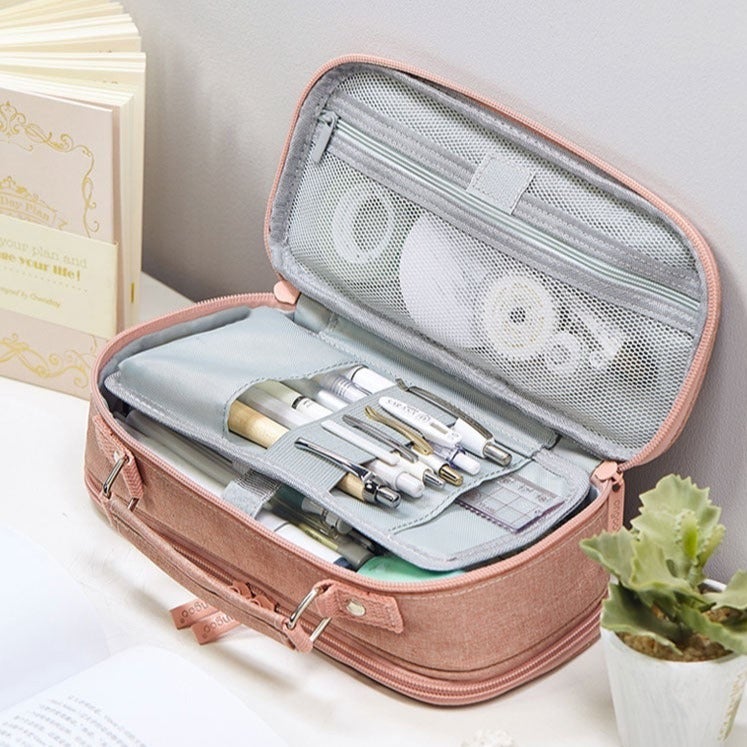 Kosmetiktasche mit Fächern – Bild 6