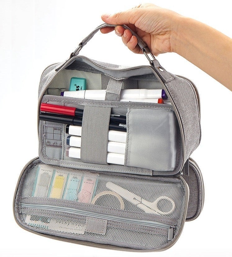 Kosmetiktasche mit Fächern – Bild 13